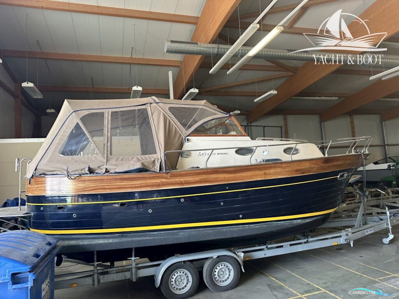 Antaris Mare Libre 900 Wide Body Motorboten 2008, met Steyer motor, Duitsland