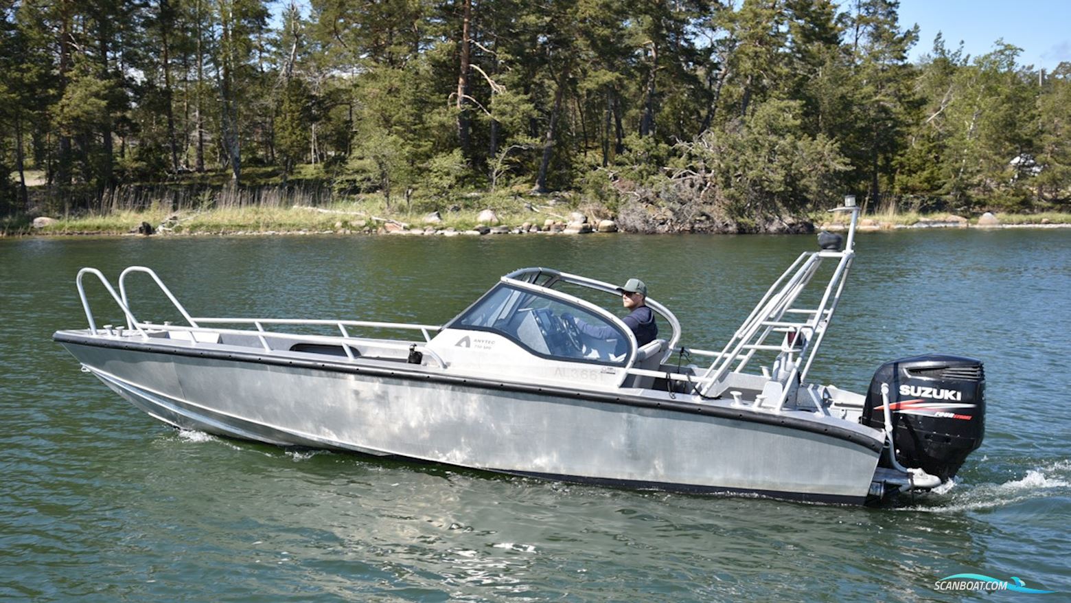 Anytec 750 Spd Motorboten 2005, met Suzuki motor, Sweden