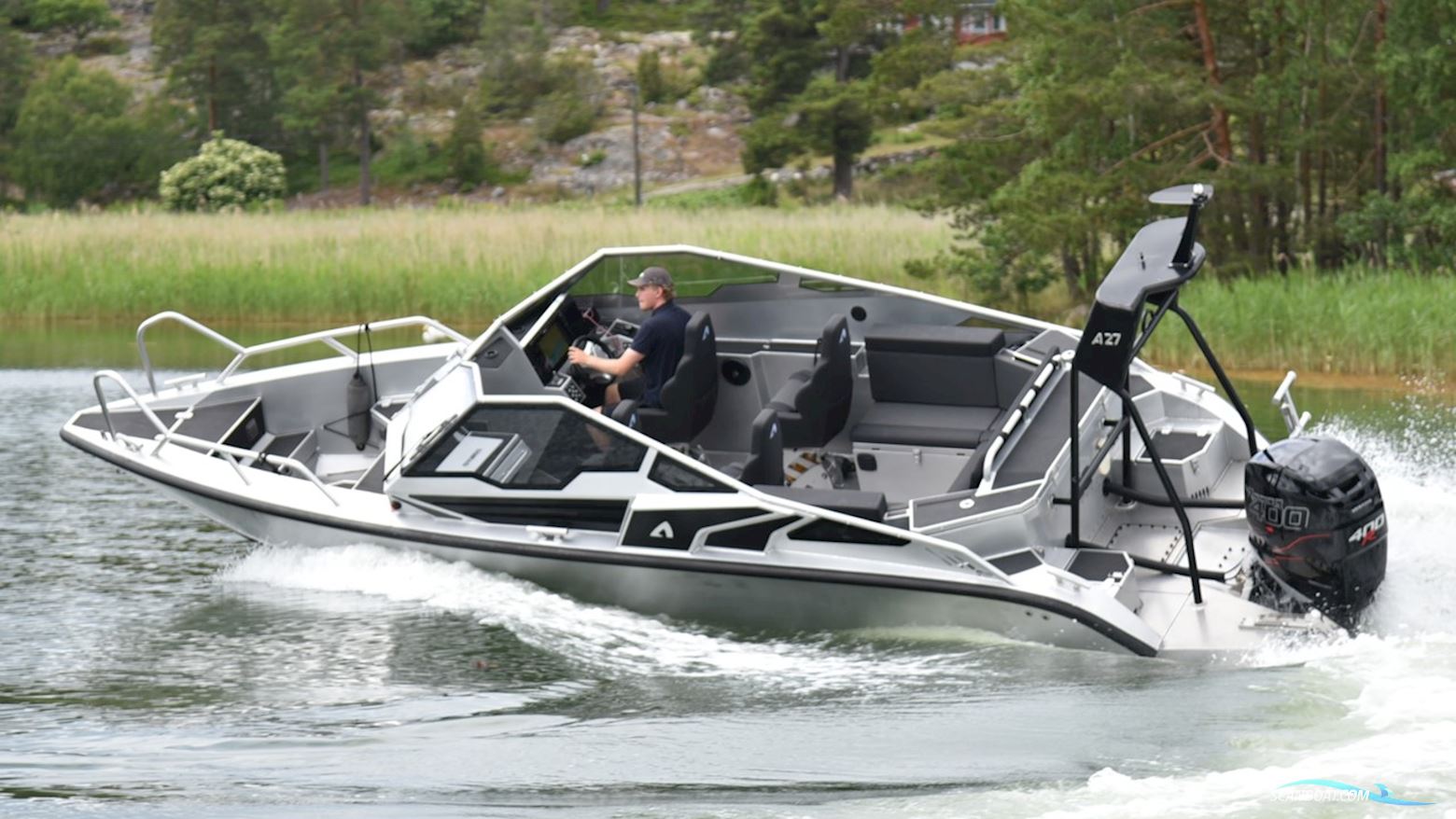 Anytec A27 Motorboten 2018, met Mercury motor, Sweden
