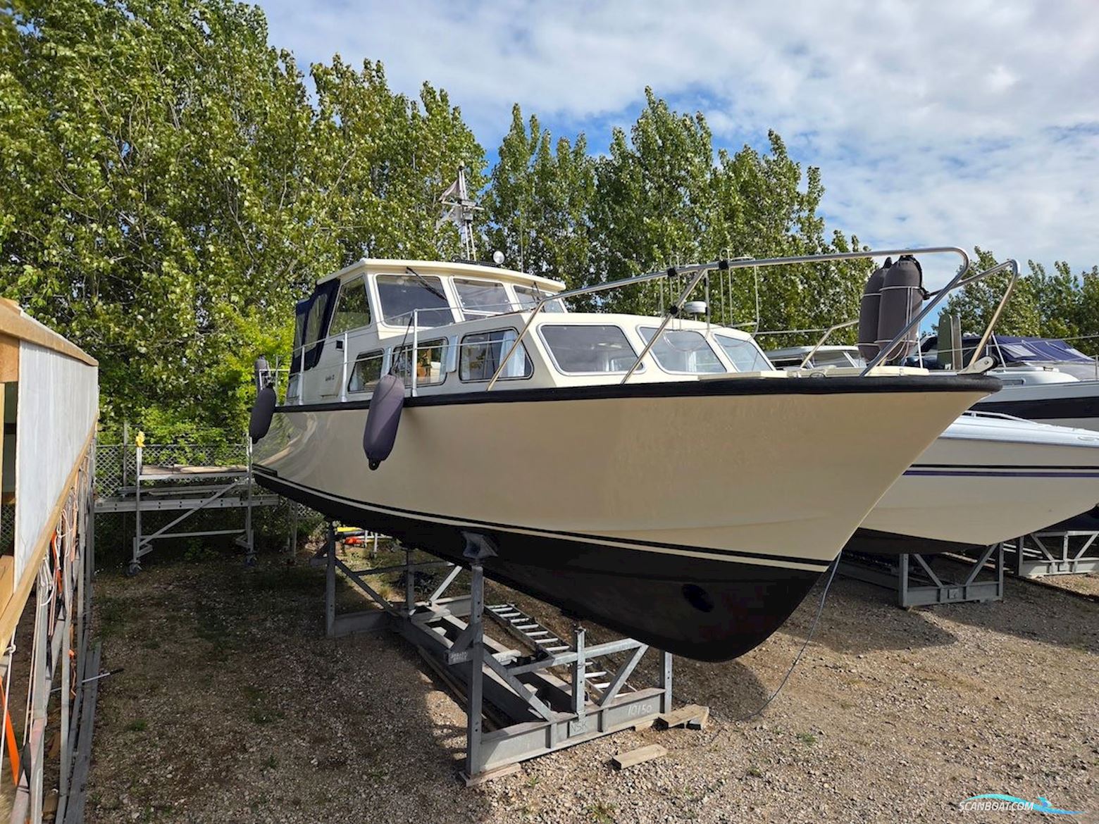 Apollo 32 Motorboten 1972, met Perkins motor, Denemarken