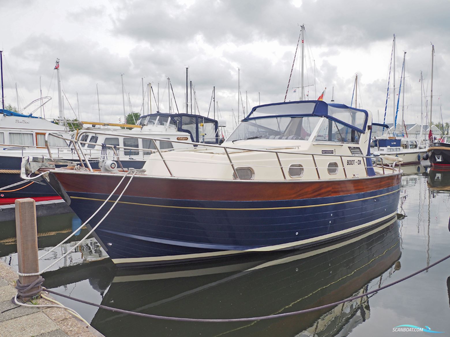 Apreamare 9 Cabinato Motorboten 1998, met Volvo Penta Tamd41P-A motor, The Netherlands
