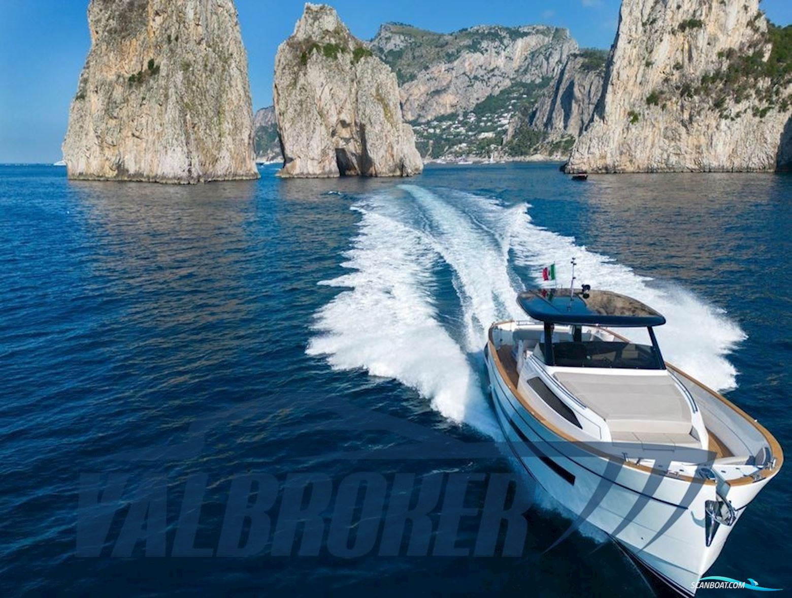 Apreamare Gozzo 45 Motorboten 2025, met Volvo Penta D8 Ips 700 motor, Italië