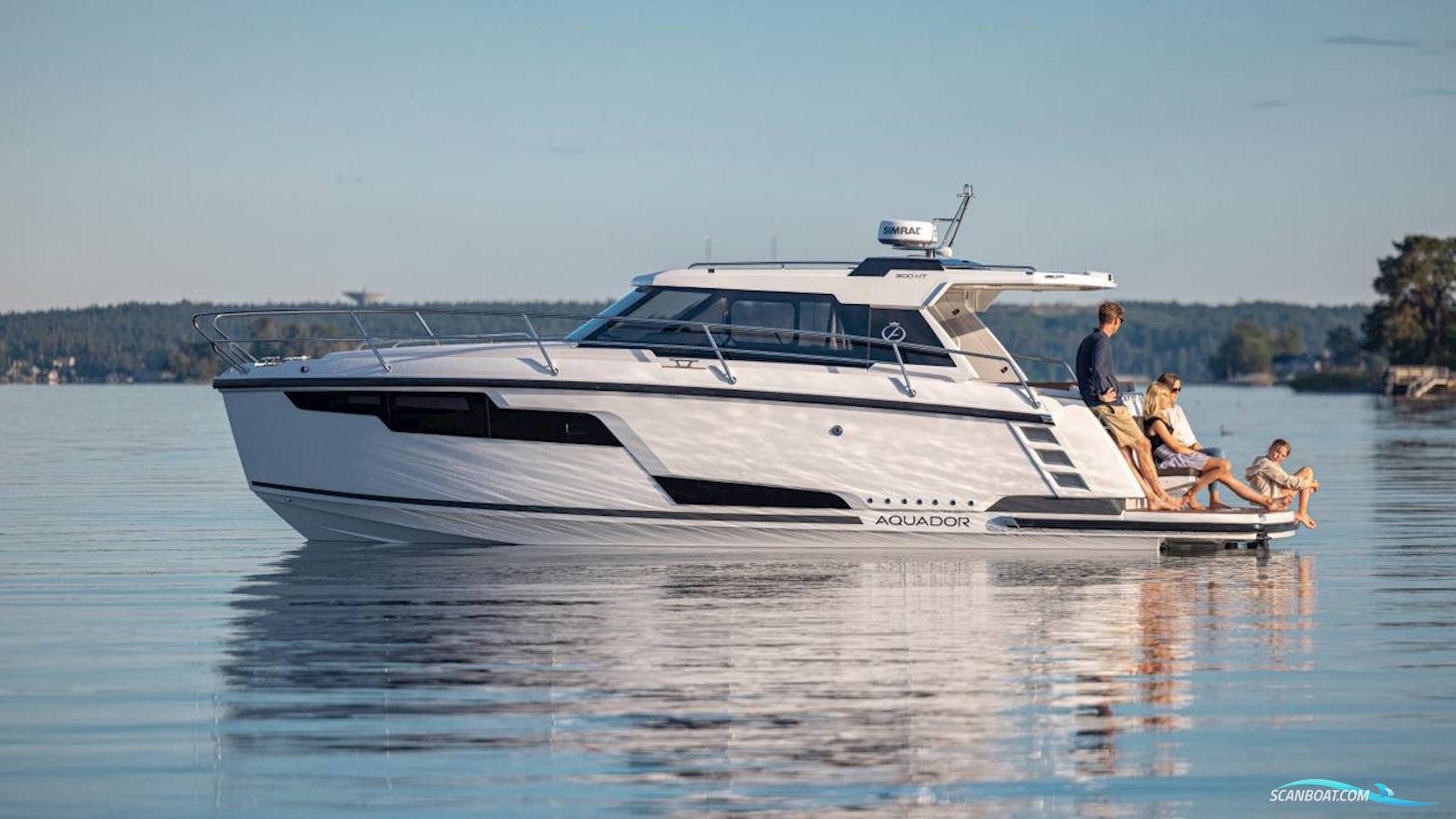 AQUADOR 300 HT Motorboten 2025, met Yanmar motor, Sweden