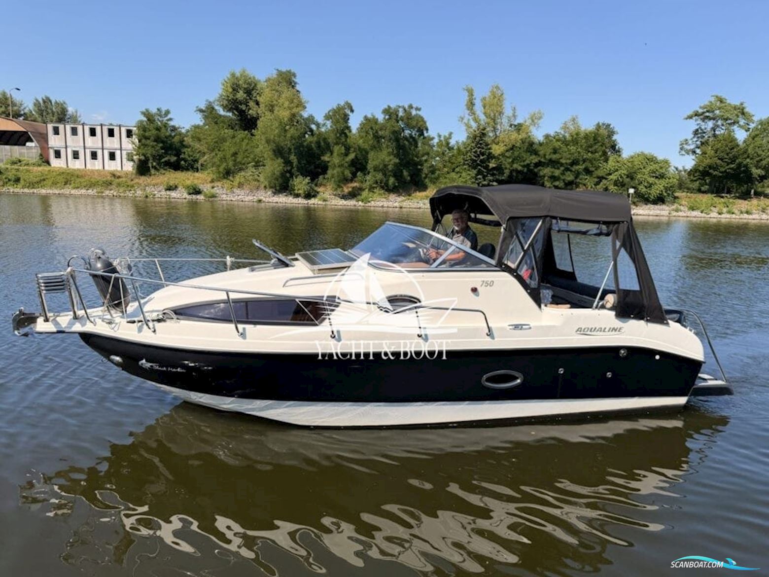 Aqualine 750 Motorboten 2017, met Honda motor, Duitsland