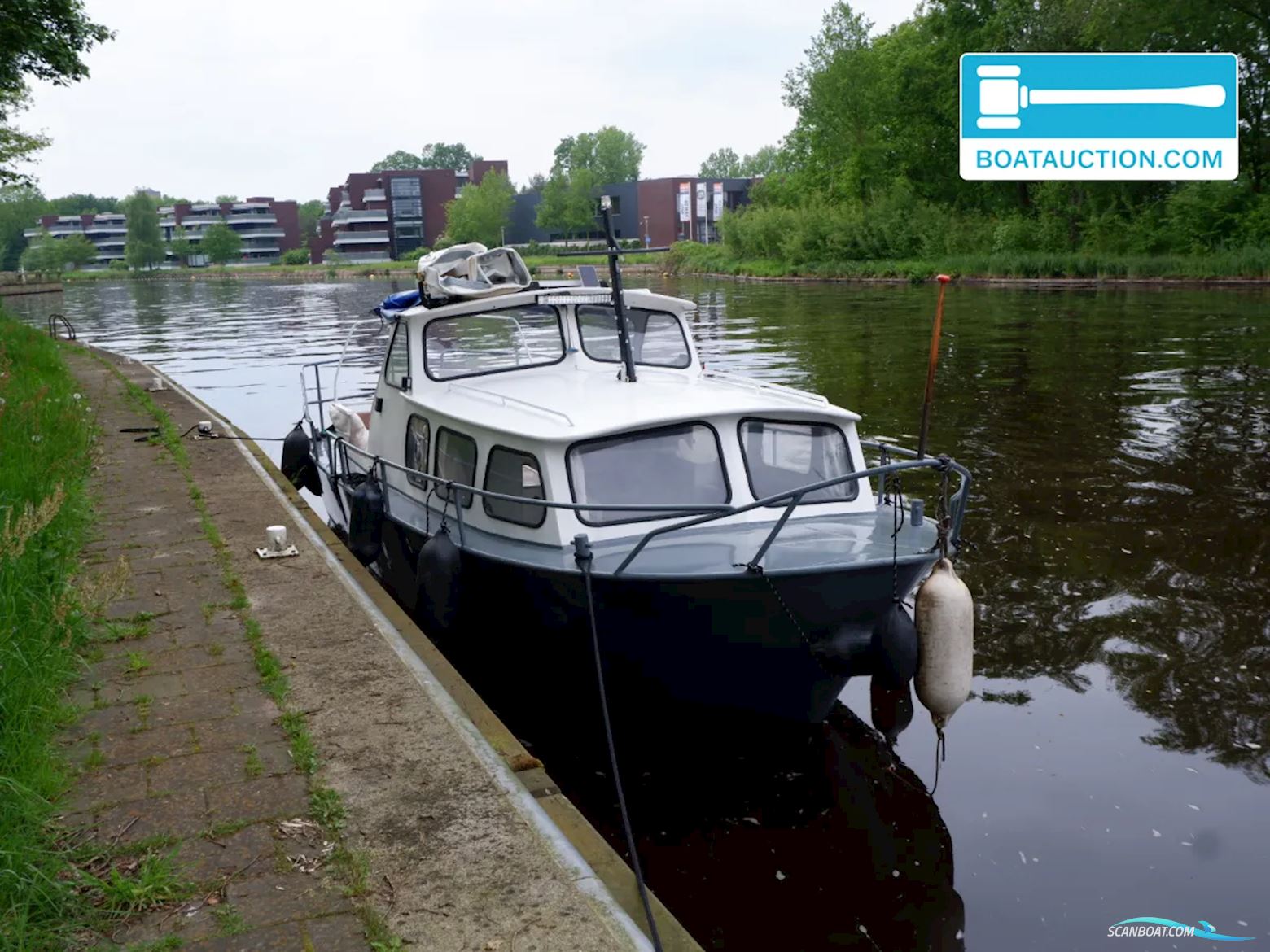 Aquanaut 760 Motorboten 1978, met Mercedes motor, The Netherlands