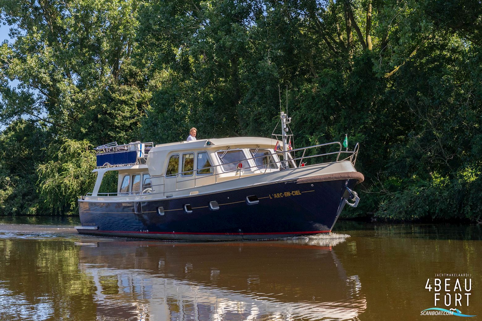 Aquanaut European Voyager 1300 Motorboten 2013, met Perkins M150 motor, The Netherlands
