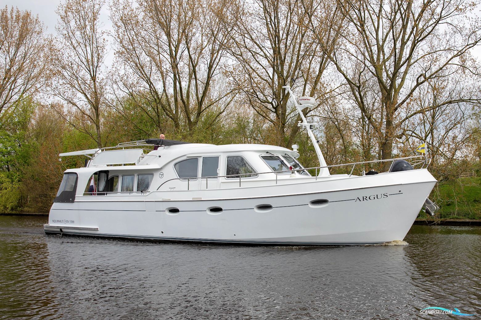 Aquanaut European Voyager 1500 II Motorboten 2011, met Perkins motor, The Netherlands