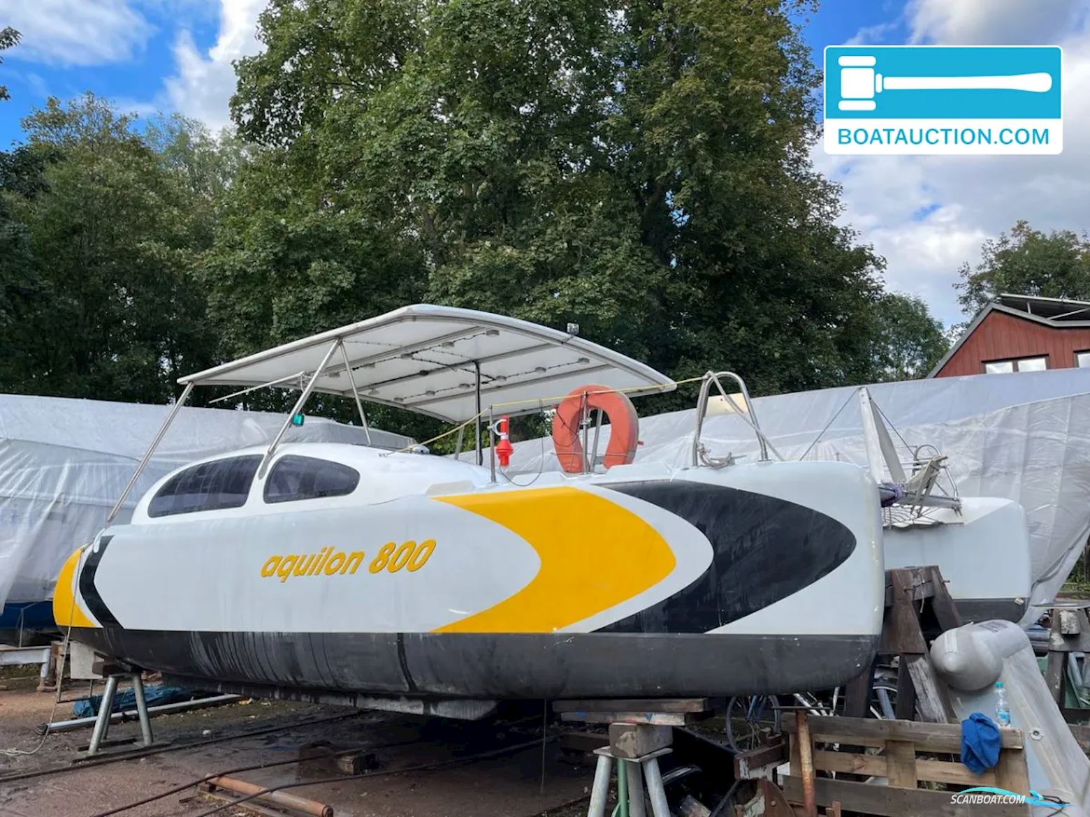 Aquilon 800 Motorboten 1996, met Kräutler motor, Duitsland