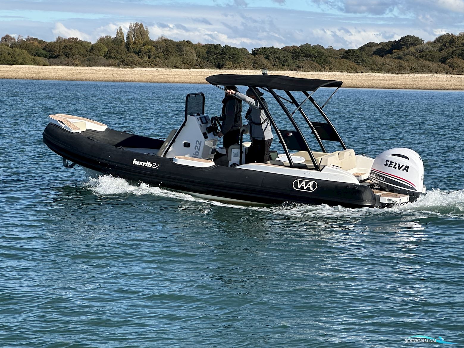 Aqvaboats Luxrib 22 Motorboten 2024, met Selva motor, United Kingdom
