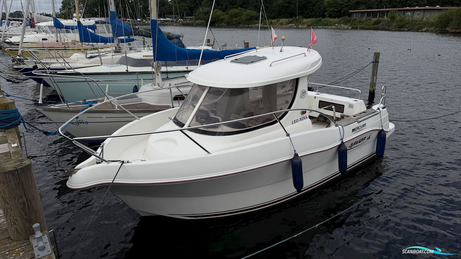 Arvor 190 Motorboten 2006, met VW (Volkswagen) diesel motor, Denemarken