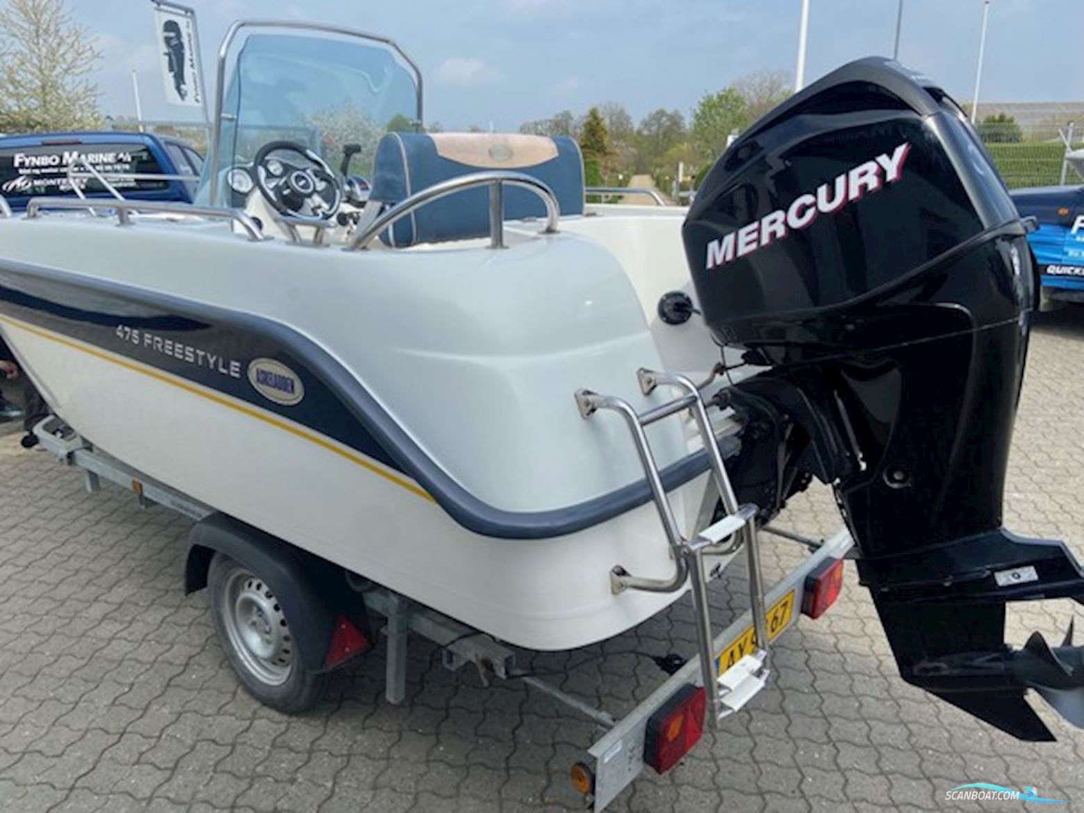 Askeladden 475 Freestyle, Mercury F60EFI