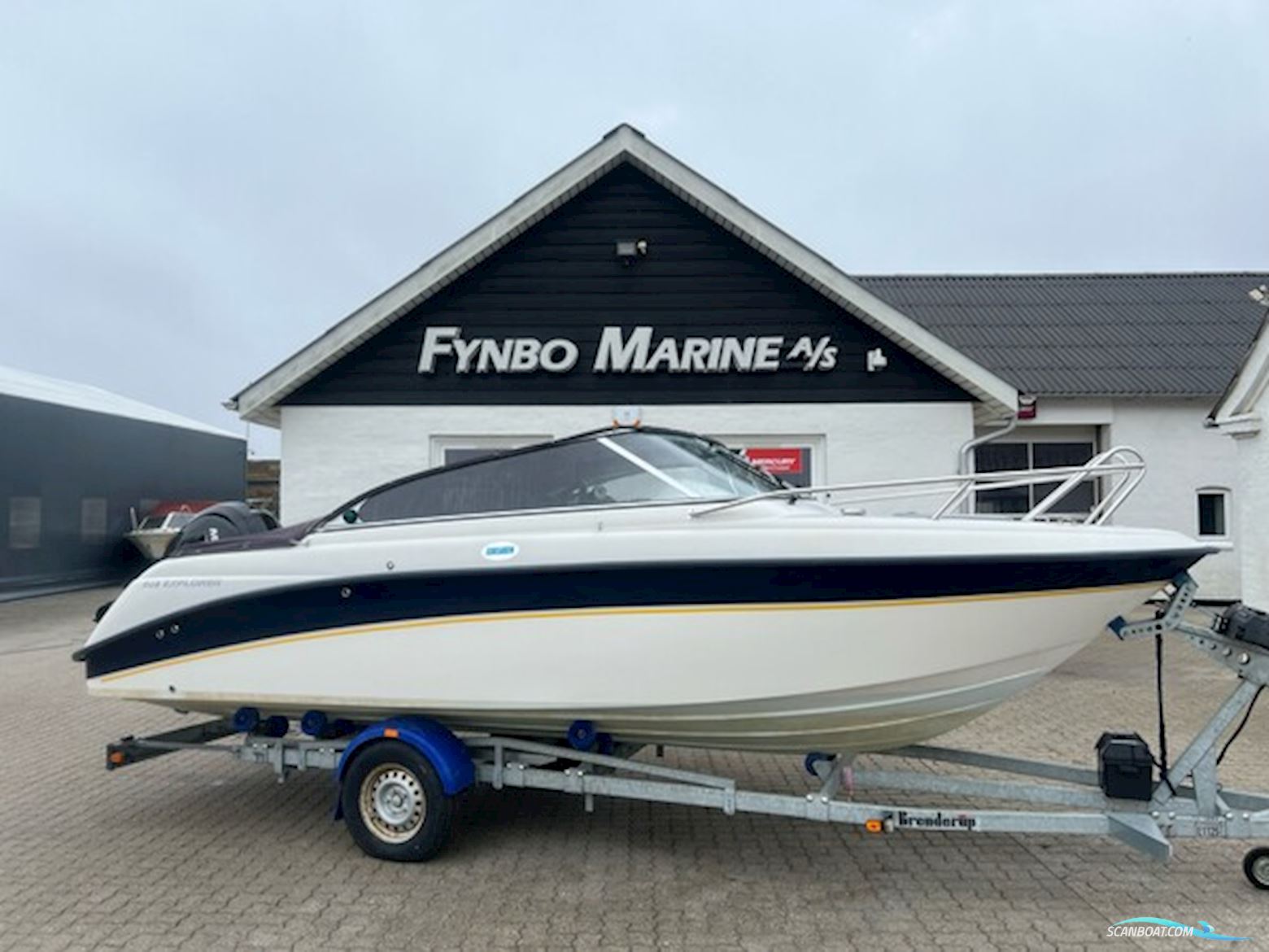 Askeladden 605 Explorer, Mercury F150 Efi... Motorboten 2007, met Mercury motor, Denemarken