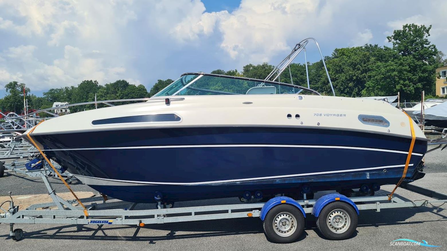 Askeladden 705 Voyager Motorboten 2004, met Mercruiser motor, Sweden