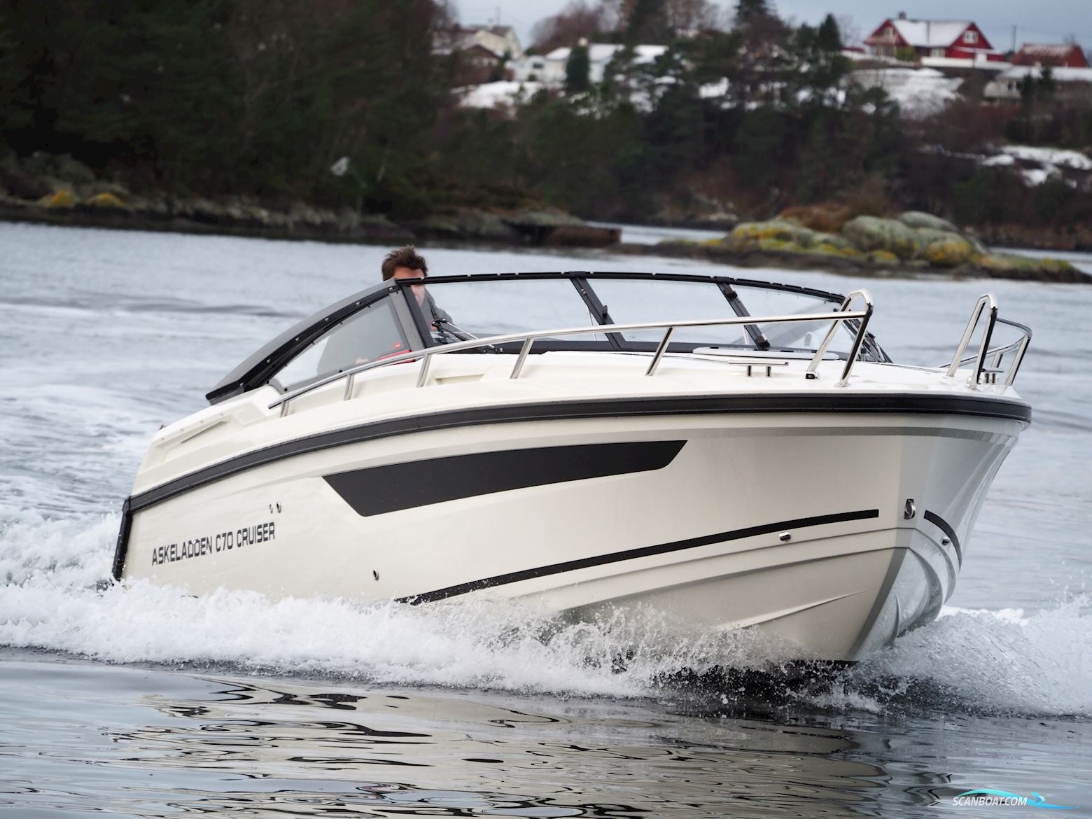 Askeladden Askeladden C70 Cruiser Motorboten 2026, met Mercury 200 XL DS motor, Denemarken