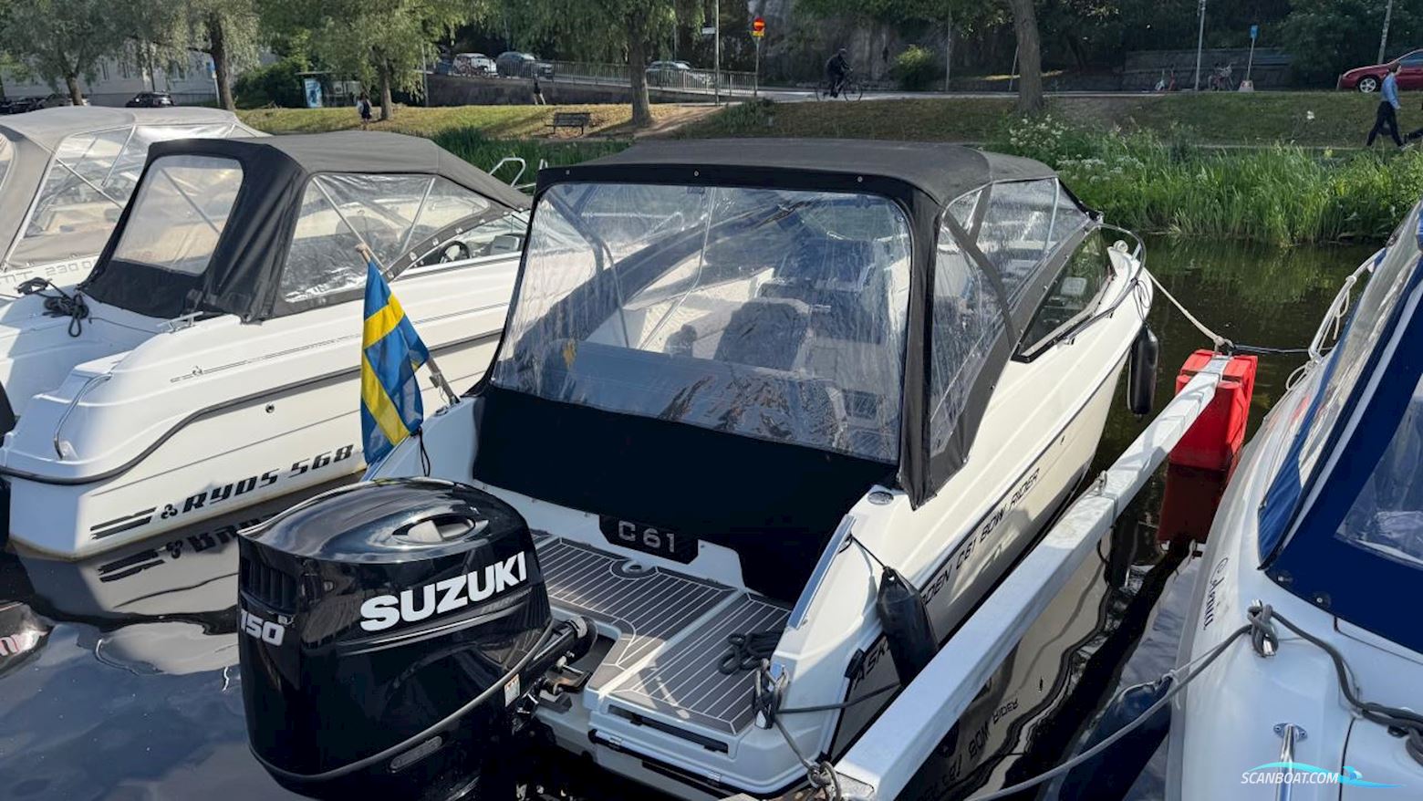 ASKELADDEN C61 Bowrider Motorboten 2018, met Suzuki motor, Sweden