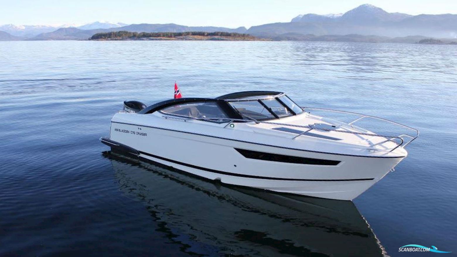 Askeladden C76 Motorboten 2018, met Mercury Verado motor, Denemarken