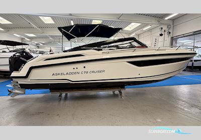 Askeladden C78 Motorboten 2022, met Mercury 300 hk Verado V8 motor, Denemarken