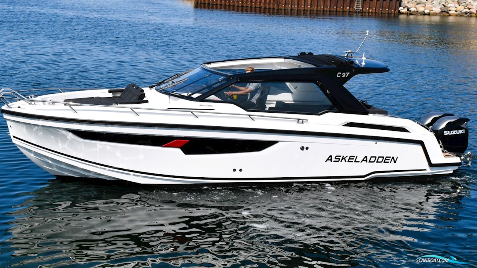 Askeladden C97 Motorboten 2024, met Suzuki motor, Sweden