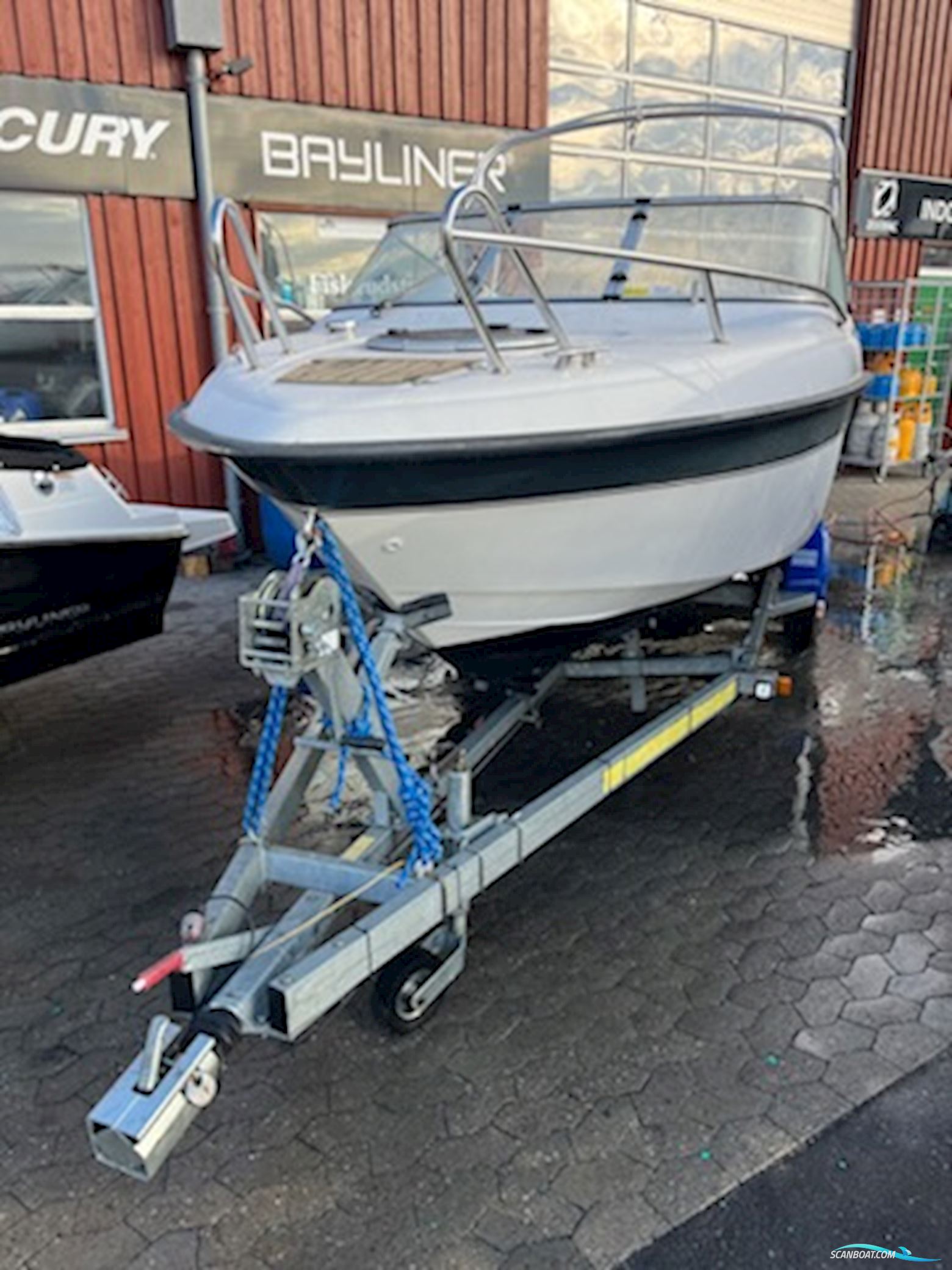 Askeladen 605 Explorer ( Meget flot ) Motorboten 2008, met Mercury motor, Denemarken