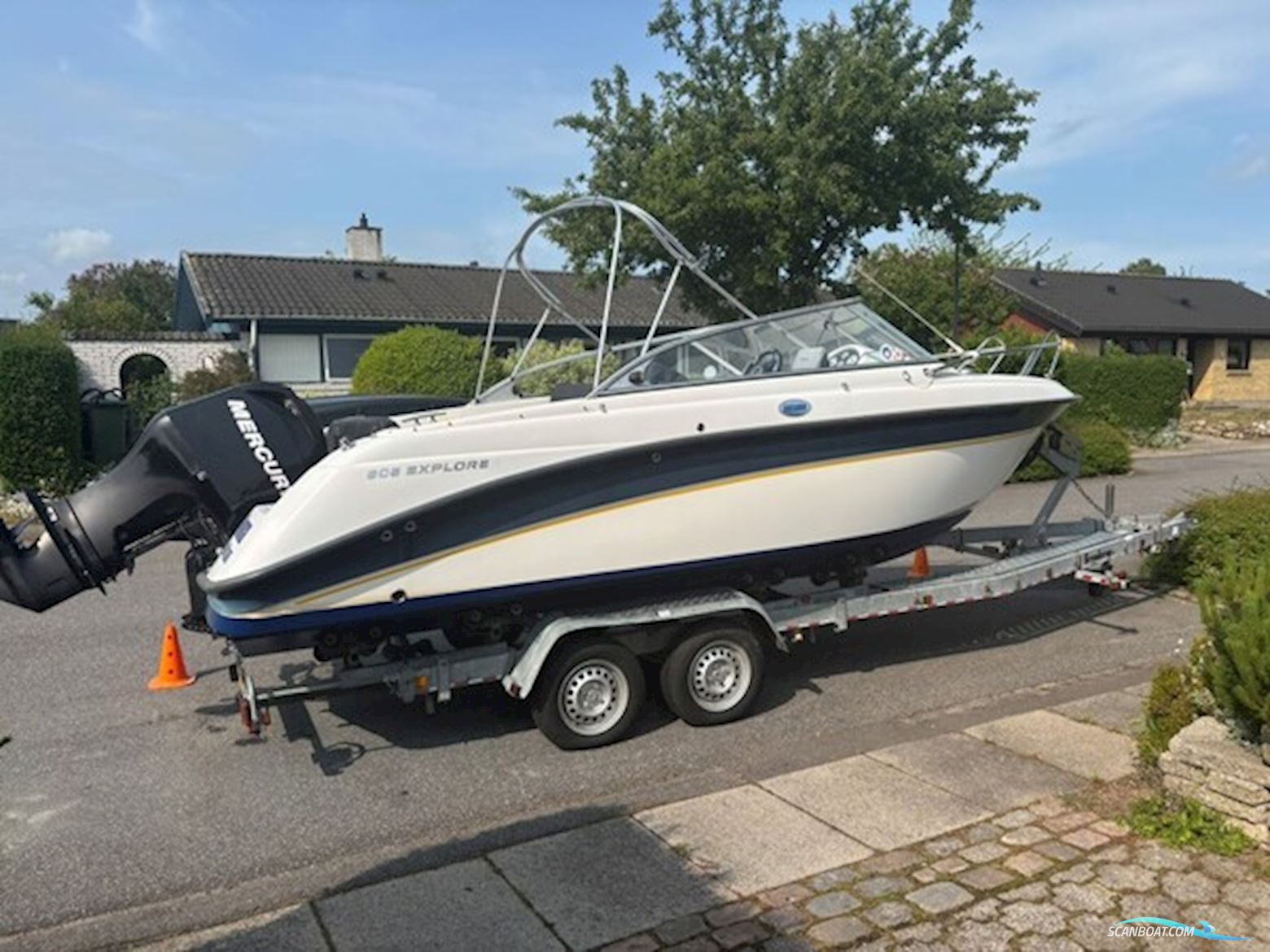 Askeladen 605 Explorer  Motorboten 2007, met Mercury motor, Denemarken