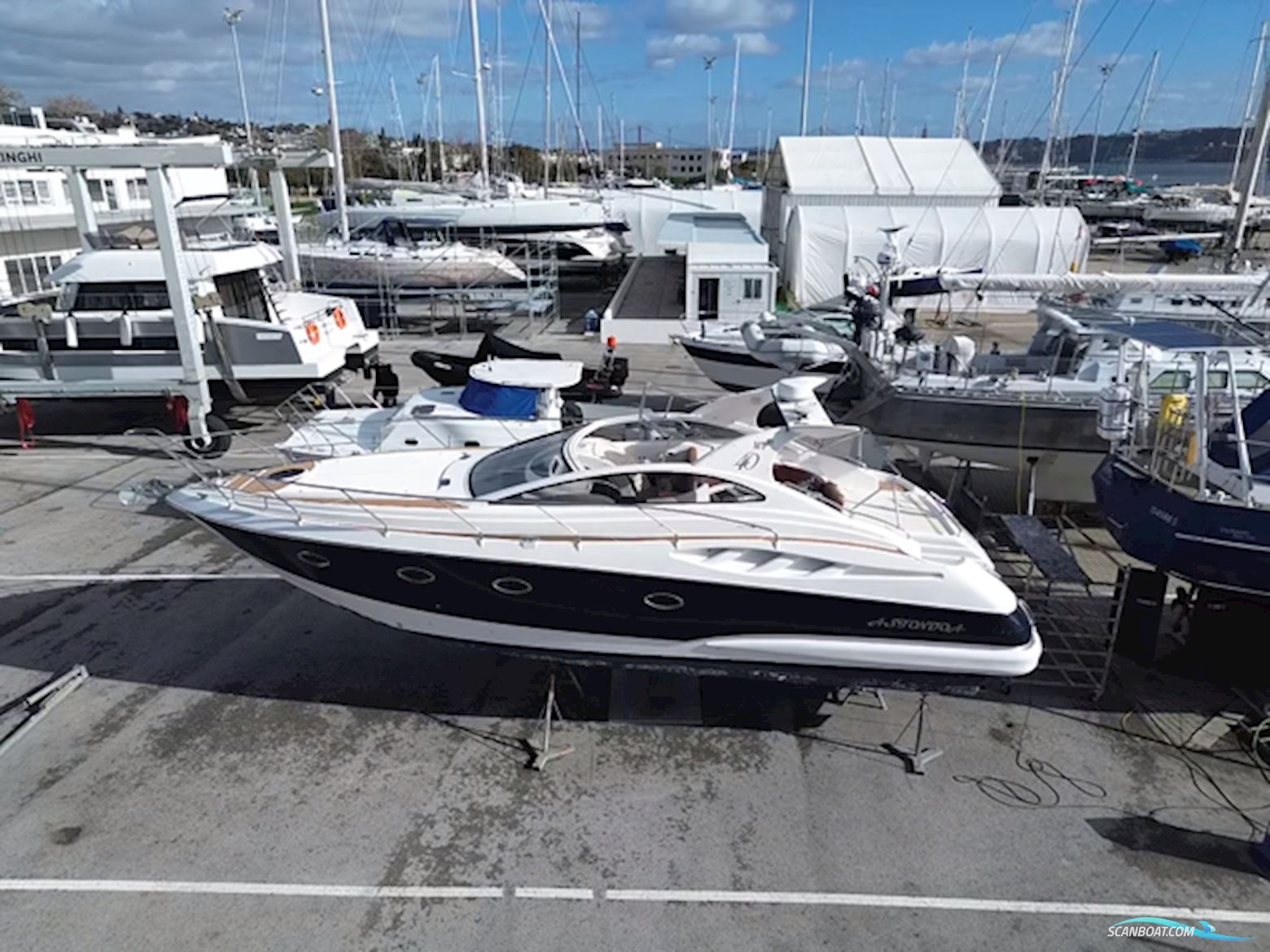 Astondoa 40 Open Motorboten 2000, met Volvo Penta motor, Portugal