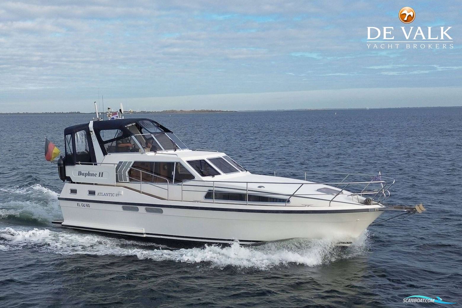 Atlantic 37 Motorboten 1992, met Cummins motor, The Netherlands