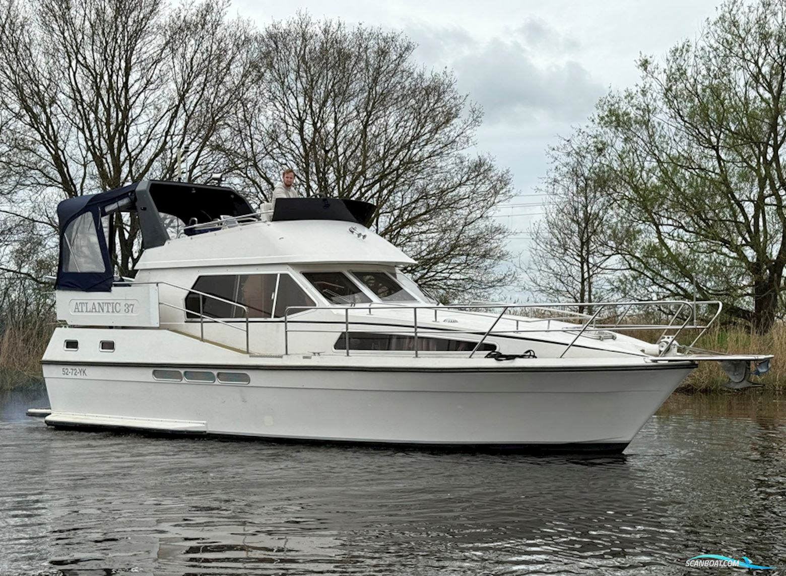 Atlantic 37B Motorboten 1990, met Cummins motor, The Netherlands