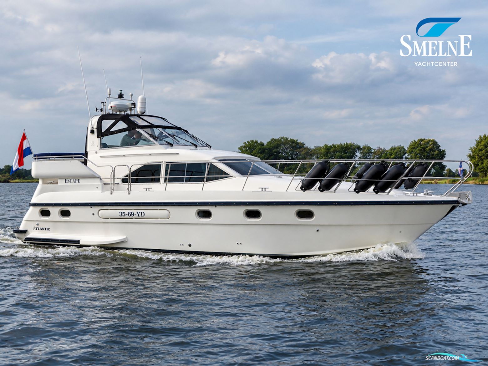Atlantic 42 Motorboten 2000, met Volvo Penta, Tamd63P motor, The Netherlands