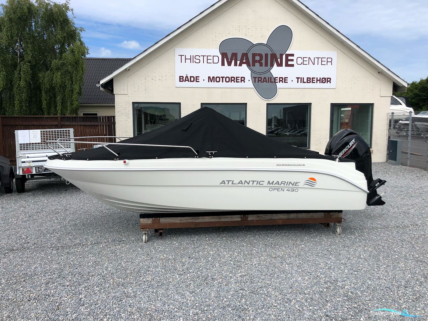 Atlantic 490 Open Med Mercury F60 og Udstyr