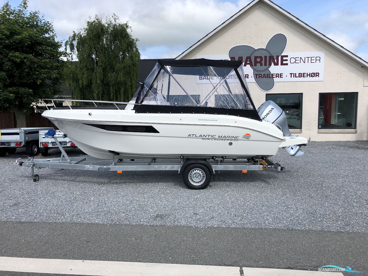 Atlantic 630 Med Mercury F115 Motorboten 2026, met Mercury motor, Denemarken