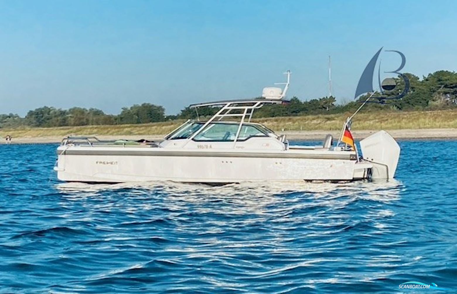 AXOPAR 24 T-Top 150h- Trailer Motorboten 2020, met Mercury Verado motor, Duitsland
