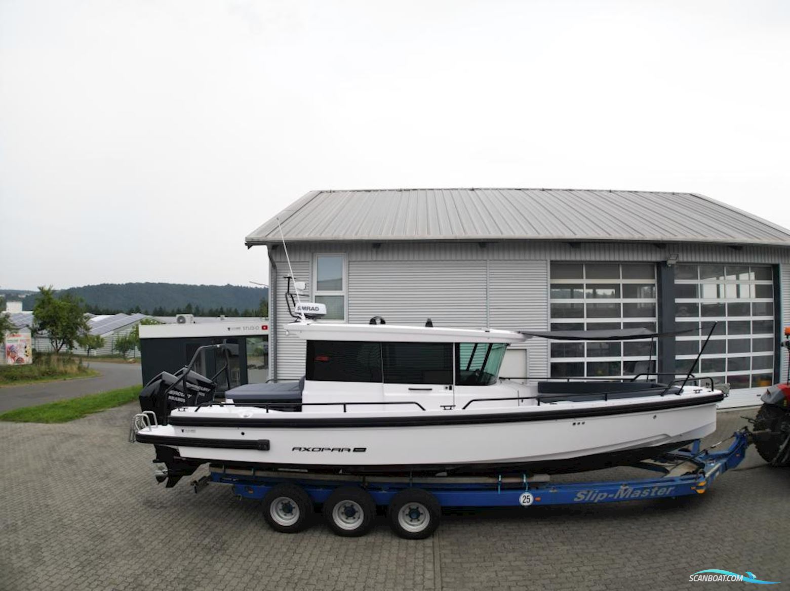 AXOPAR 28 Cabin Motorboten 2020, met Mercury Verdano motor, Duitsland