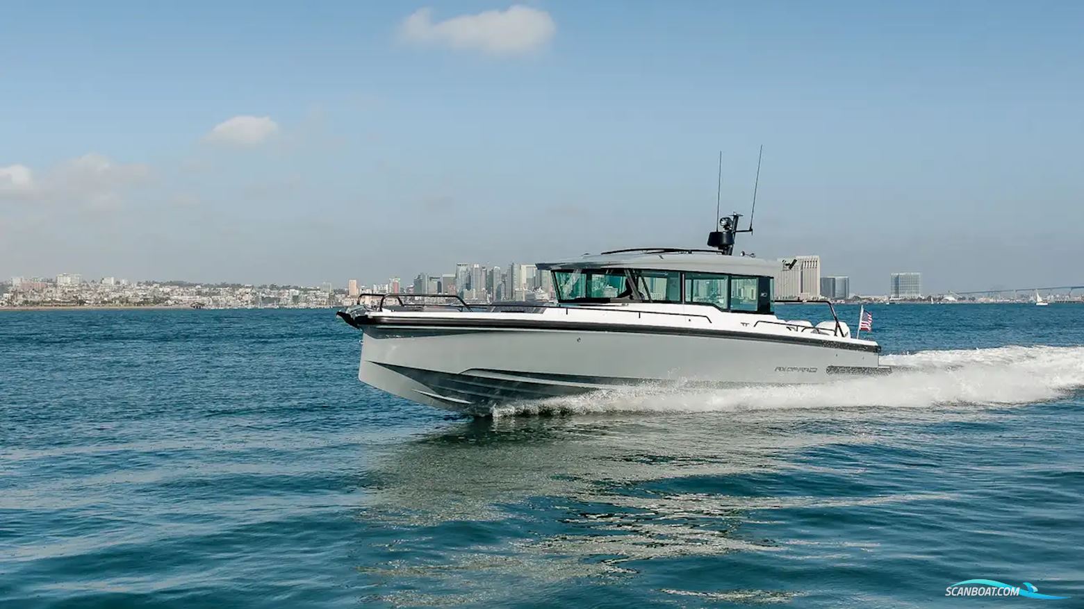 AXOPAR 37 XC Cross Cabin Motorboten 2025, met Mercuary motor, Ierland