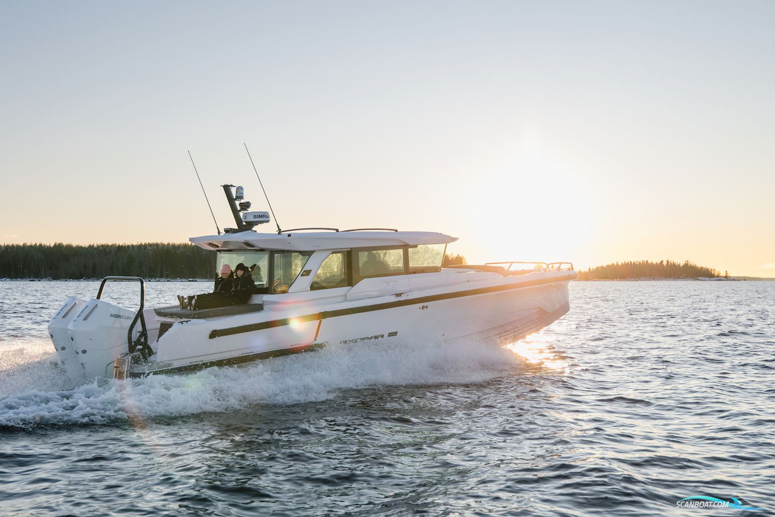 Axopar Yachts Axopar 38 XC Cross Cabin Motorboten 0, met 2 x Mercury 350 V10 motor, Denemarken