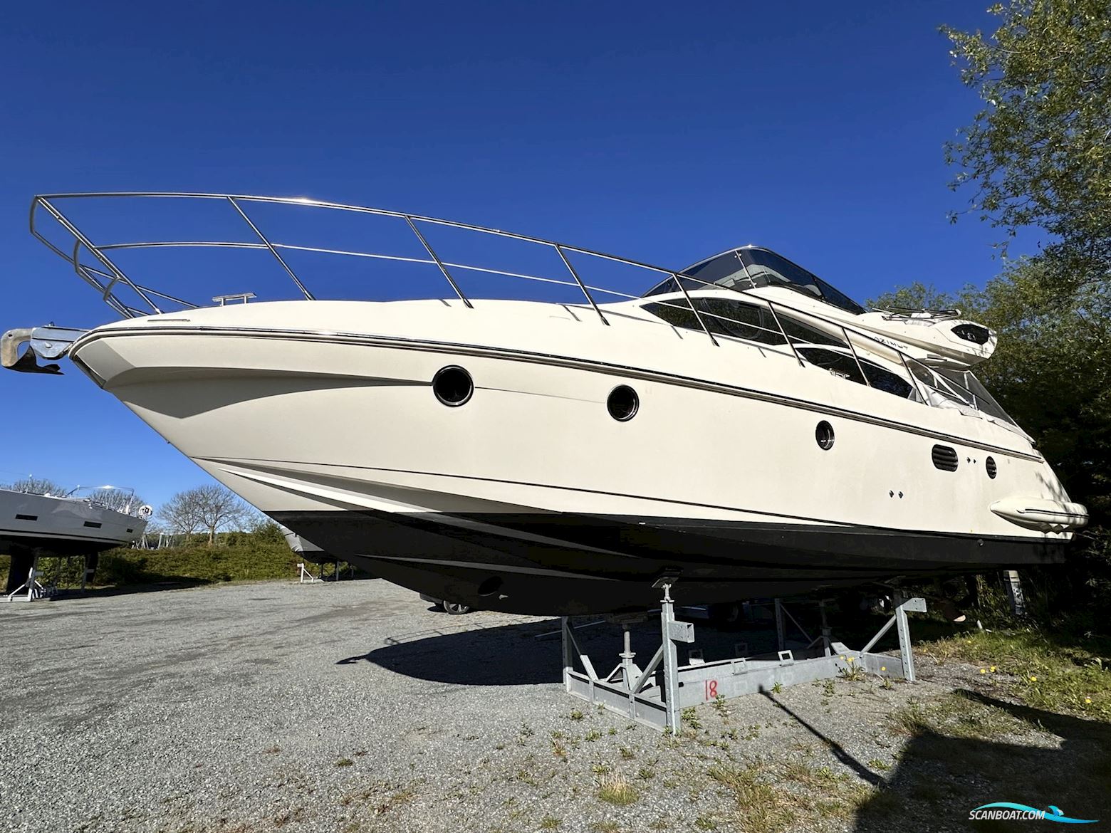 Azimut 40 Motorboten 2005, met Cummins Mercruiser Diesel motor, Denemarken