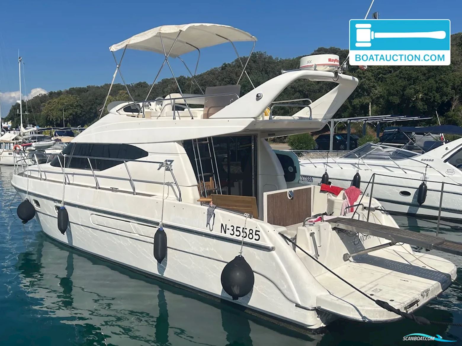 Azimut 40 Motorboten 1993, met Iveco Aifo motor, Kroatië