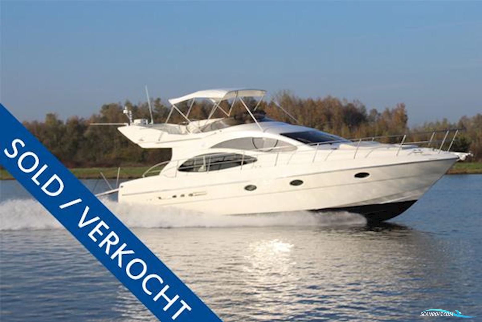 Azimut 42 Motorboten 2001, met Caterpillar motor, The Netherlands