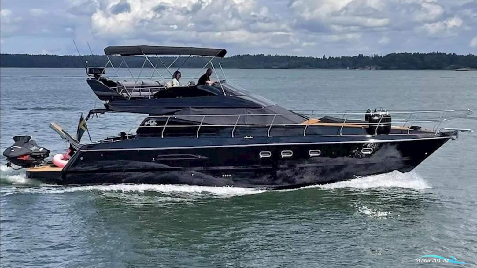 Azimut 43 Motorboten 1995, met Caterpillar  motor, Sweden