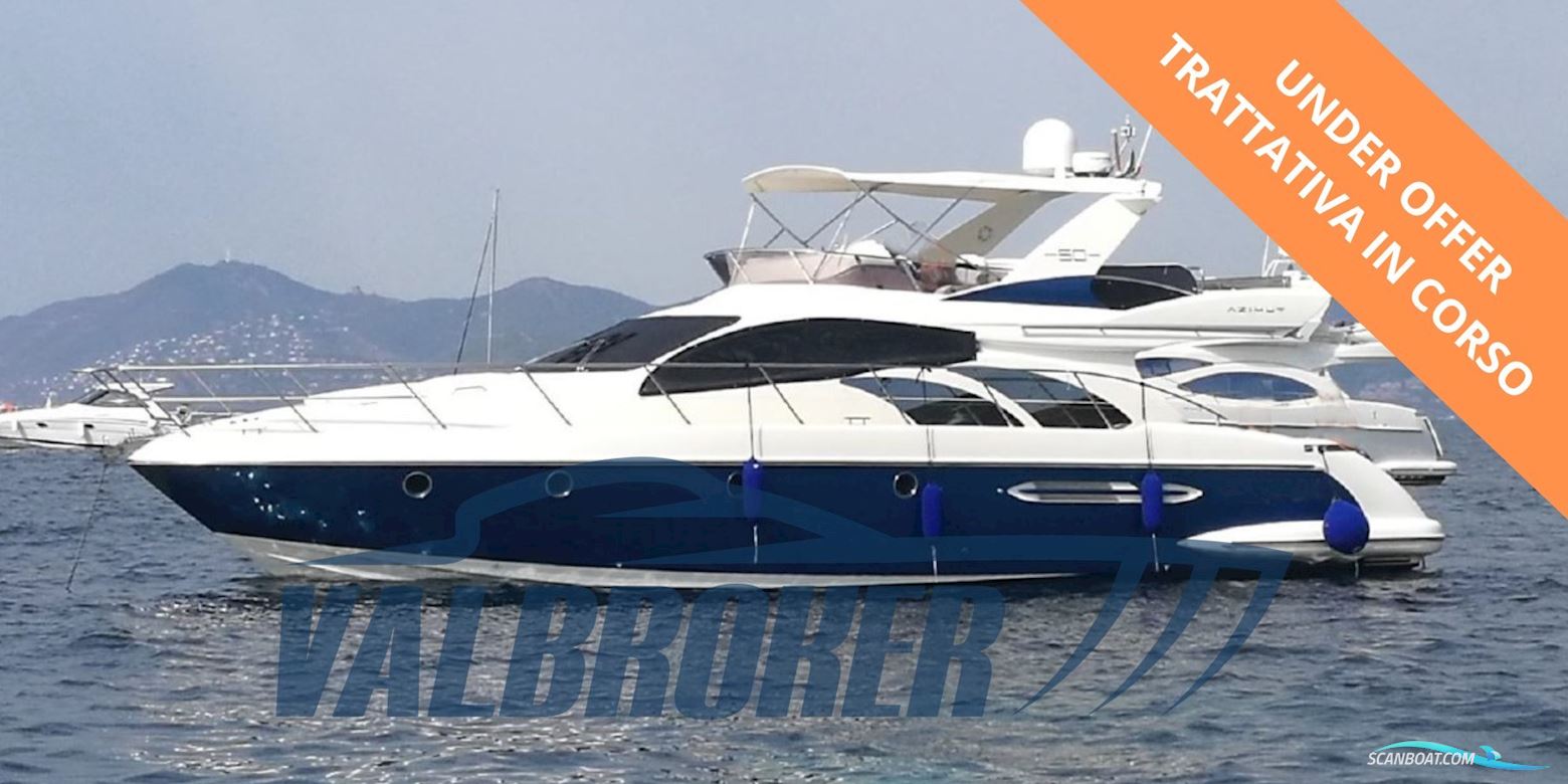 Azimut 50 Flybridge Motorboten 2005, met Caterpillar C12 motor, Italië