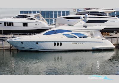 Azimut 55 Fly Motorboten 2003, met Caterpillar motor, Denemarken