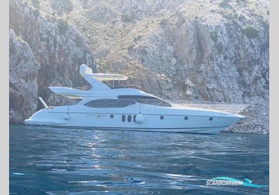 Azimut 62 FLY HARDTOP Motorboten 2005, met CATERPILLAR C 18 motor, Kroatië