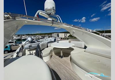 Azimut 68 Evo Motorboten 2007, met Man V12 motor, Kroatië
