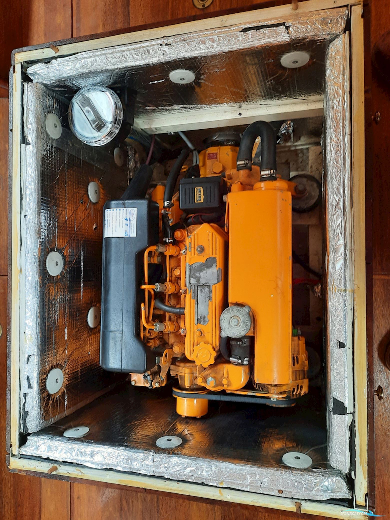 BAKDEKKER met koffer verlengd bakdek