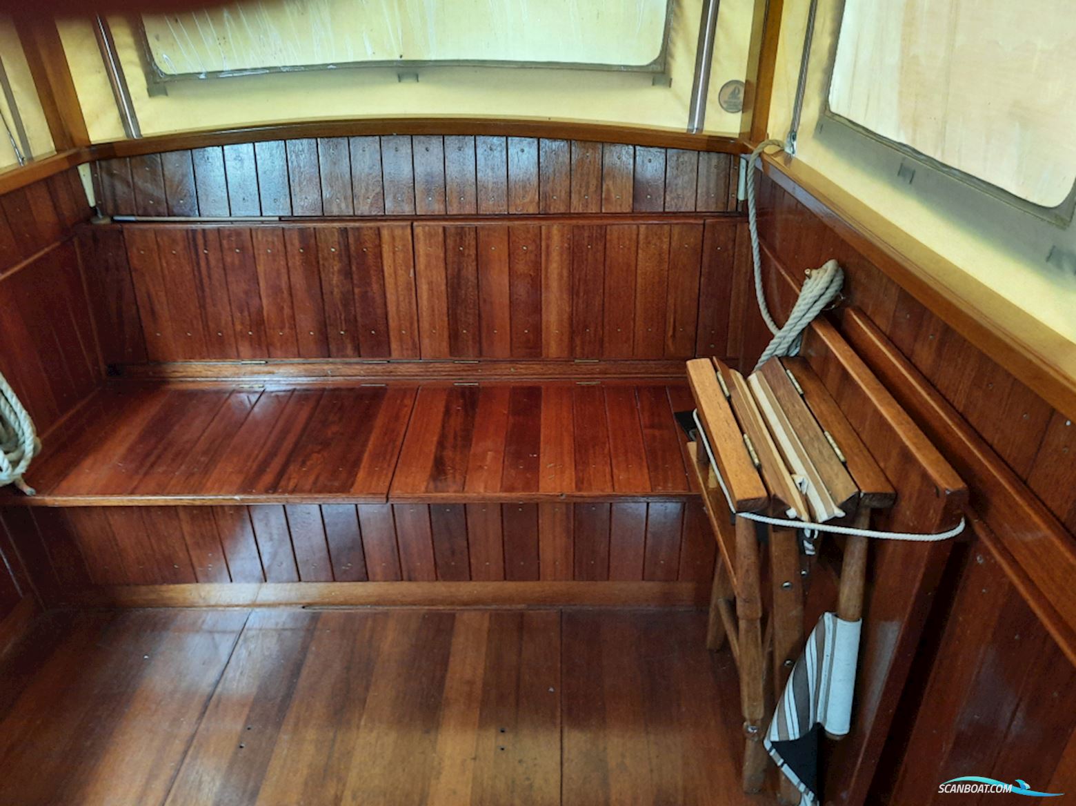 BAKDEKKER met koffer verlengd bakdek