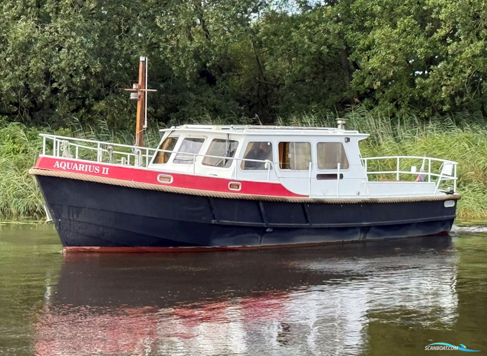 Barkas  1000 OK Motorboten 1997, met Beta marine  motor, The Netherlands