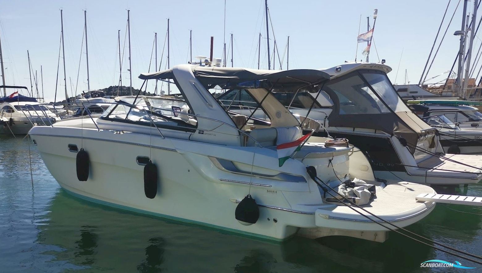 Bavaria 34 Sport - Axius - Klima Motorboten 2011, met Mercruiser 5,0 Mpi Dts Bravo motor, Kroatië