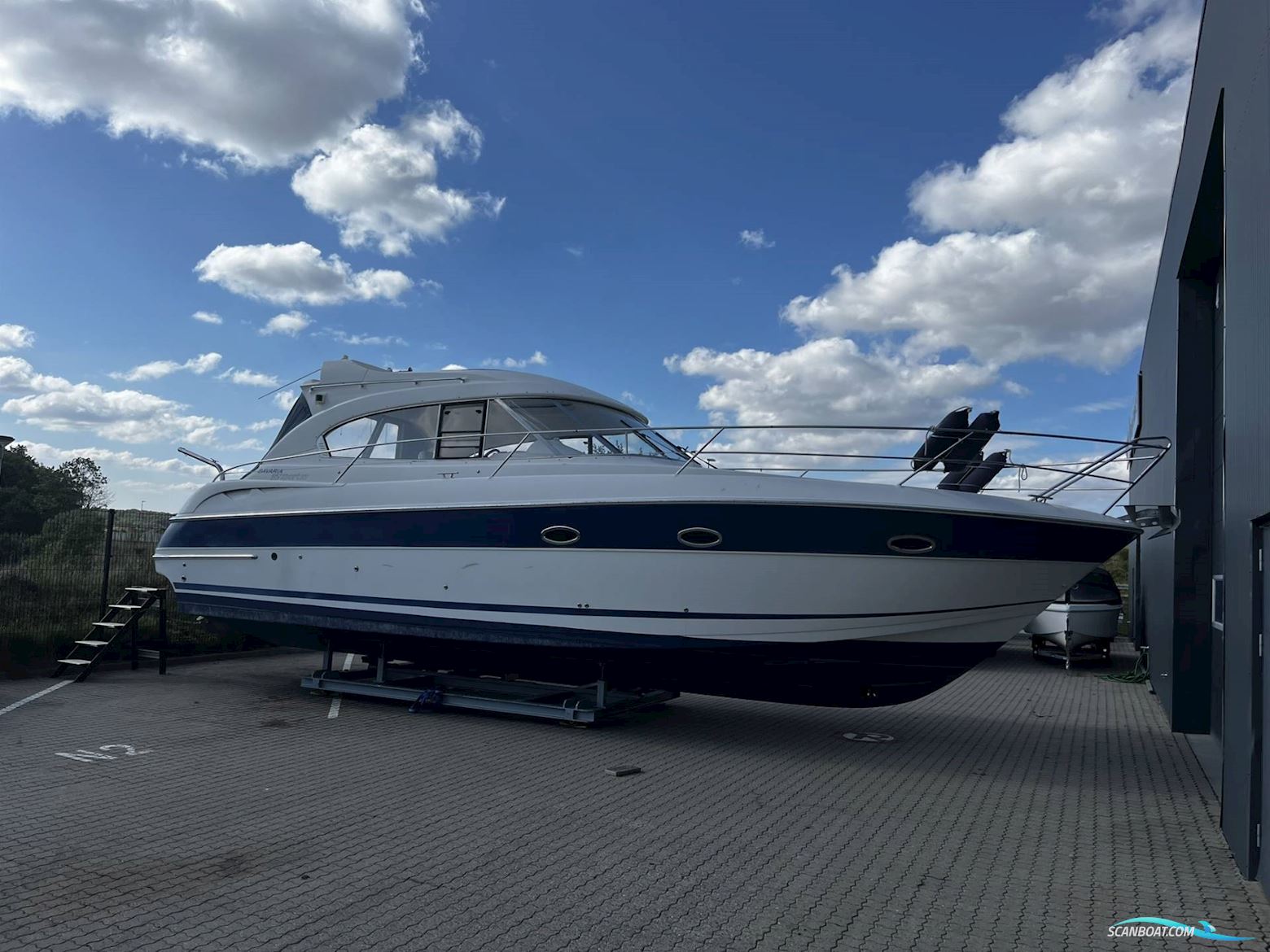 Bavaria 37 sport HT Motorboten 2009, met Twin D4-300hk Volvo Penta motor, Denemarken