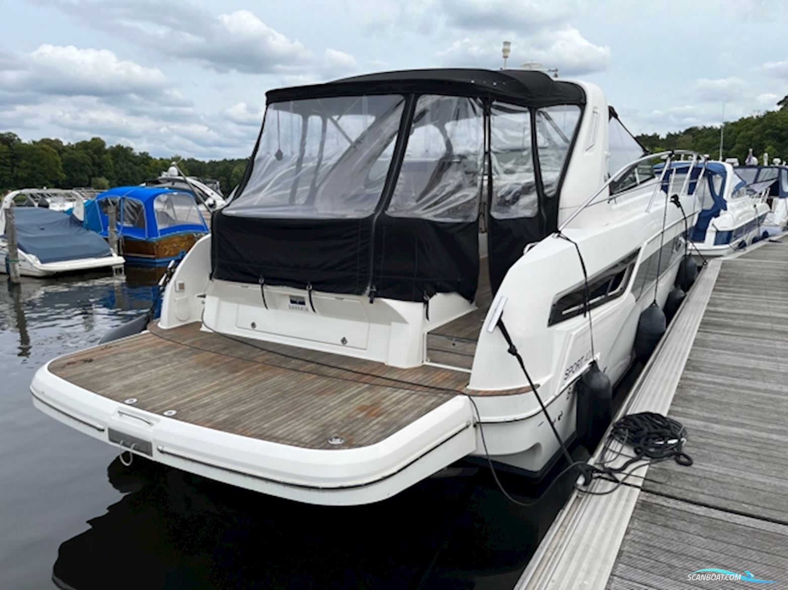 Bavaria 400 Sport Motorboten 2015, met Mercruiser 377 Mag III motor, Duitsland