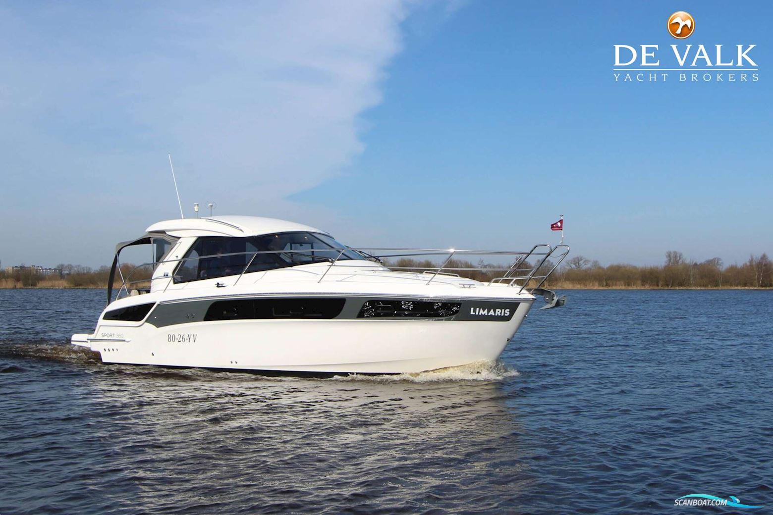 Bavaria Sport 360 Coupe / HT Motorboten 2015, met Volvo Penta motor, The Netherlands