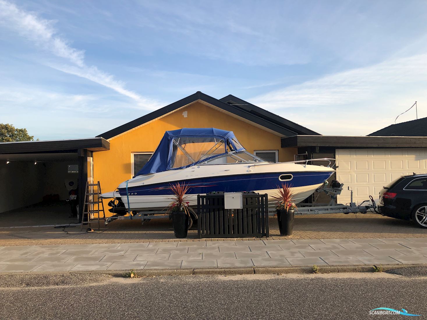 Bayliner 212 Cuddy Motorboten 2007, met Mercruiser motor, Denemarken
